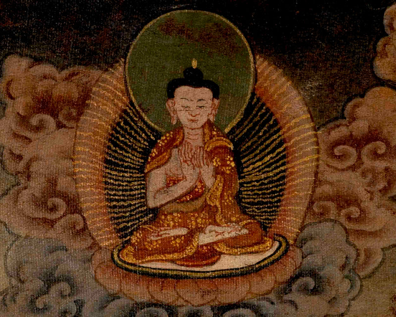Chengrezig Avalokitesvara Thangka | Wall Decoration Painting