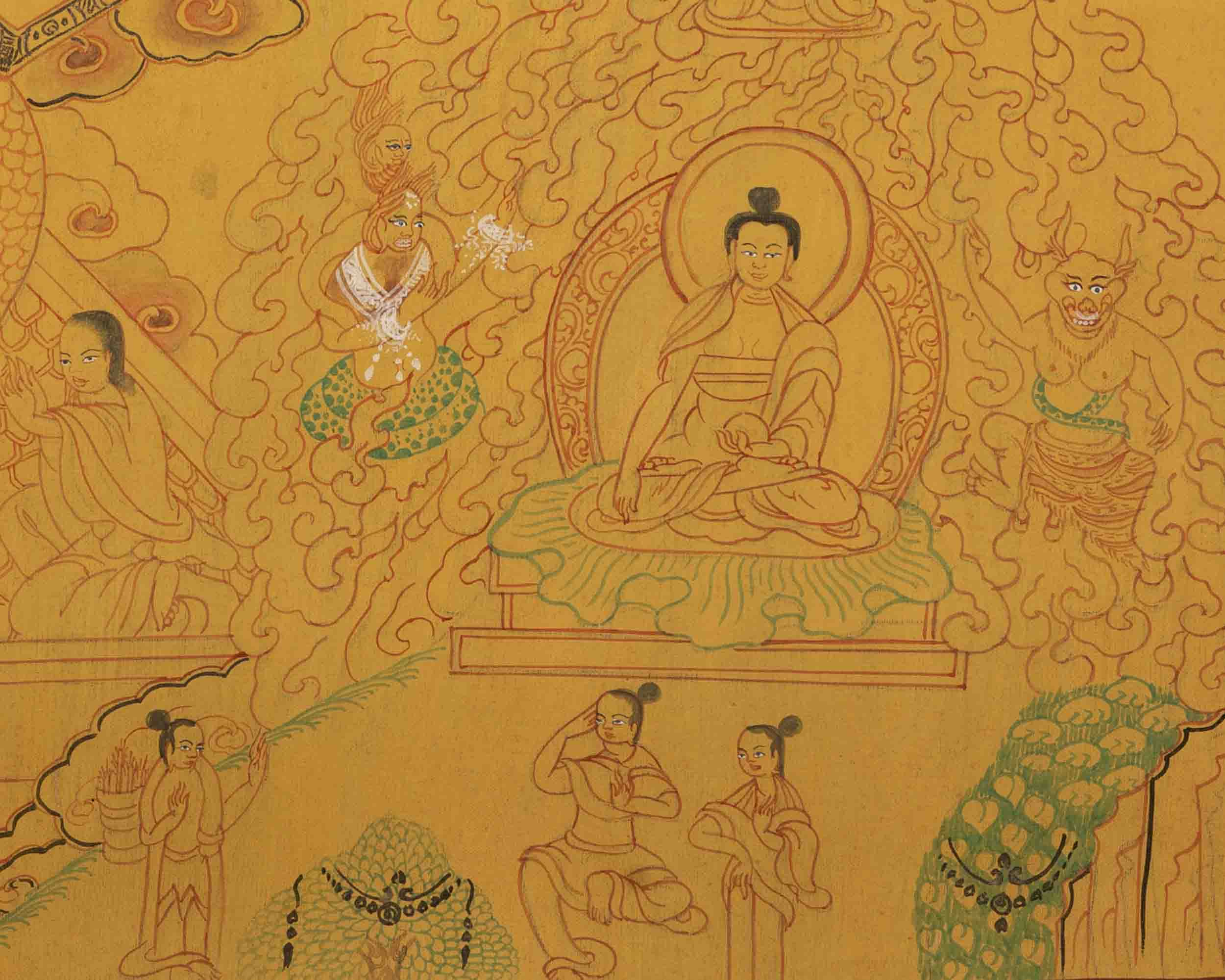 Shakyamuni Buddha Life Story | Tibetan Artwork