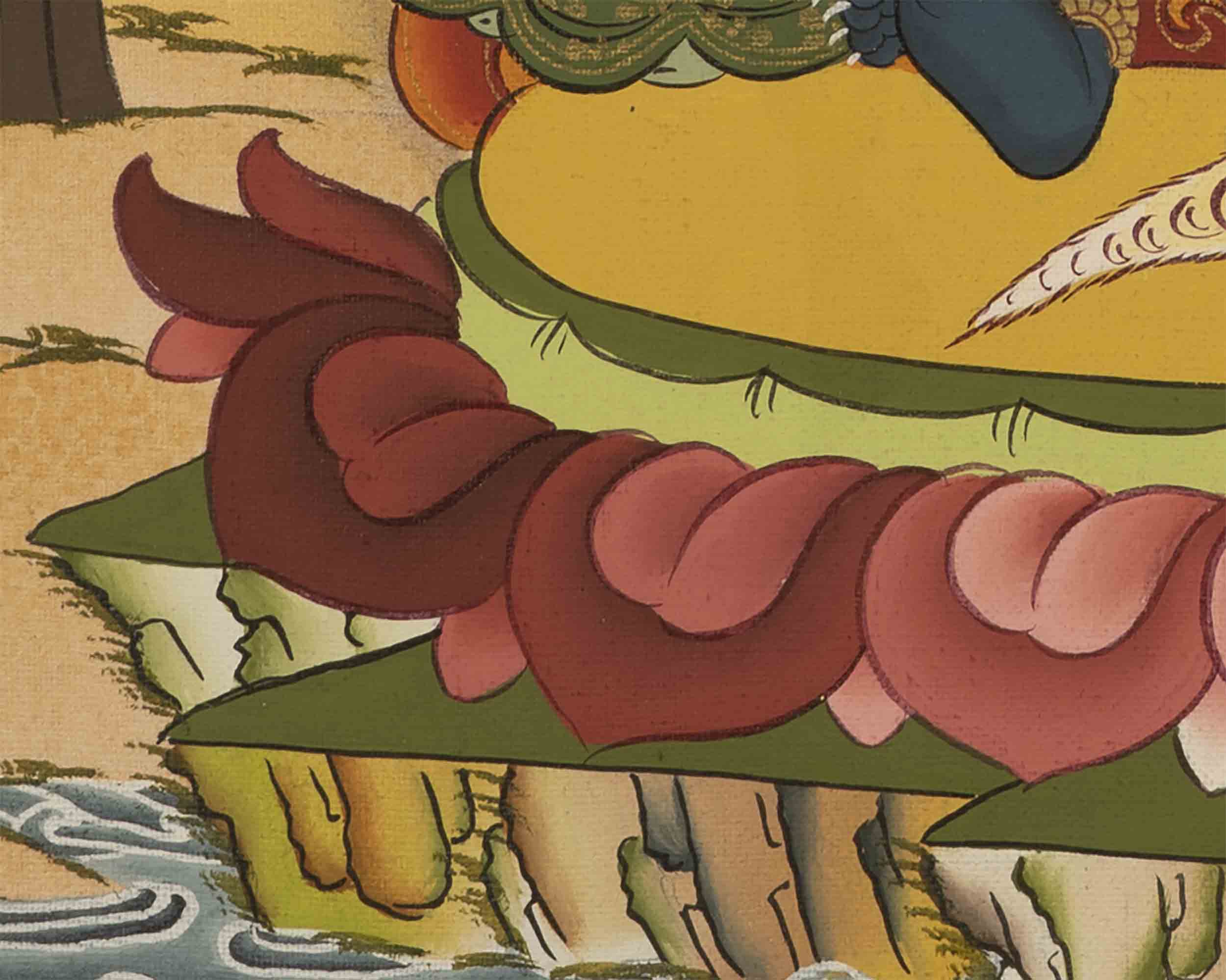 Vajrapani Thangka | Handpainted Thangka