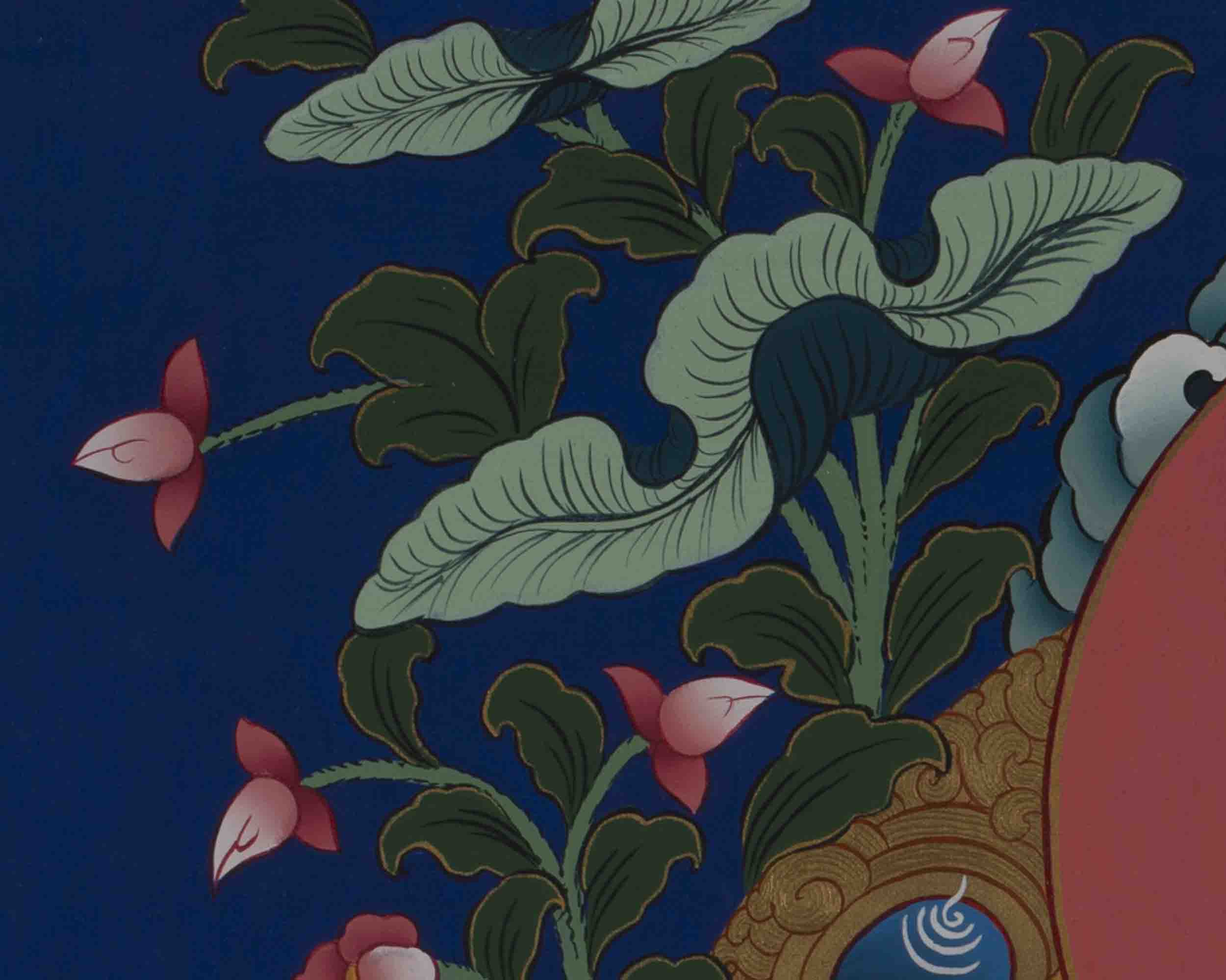 Shakyamuni Buddha Thangka | Buddhist Religious Painting