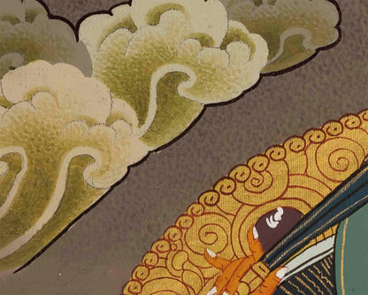 Manjushree Thangka Art | HandPainted Buddhist Art