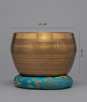 Tibetan Singing Bowl |  Gift For Buddhist