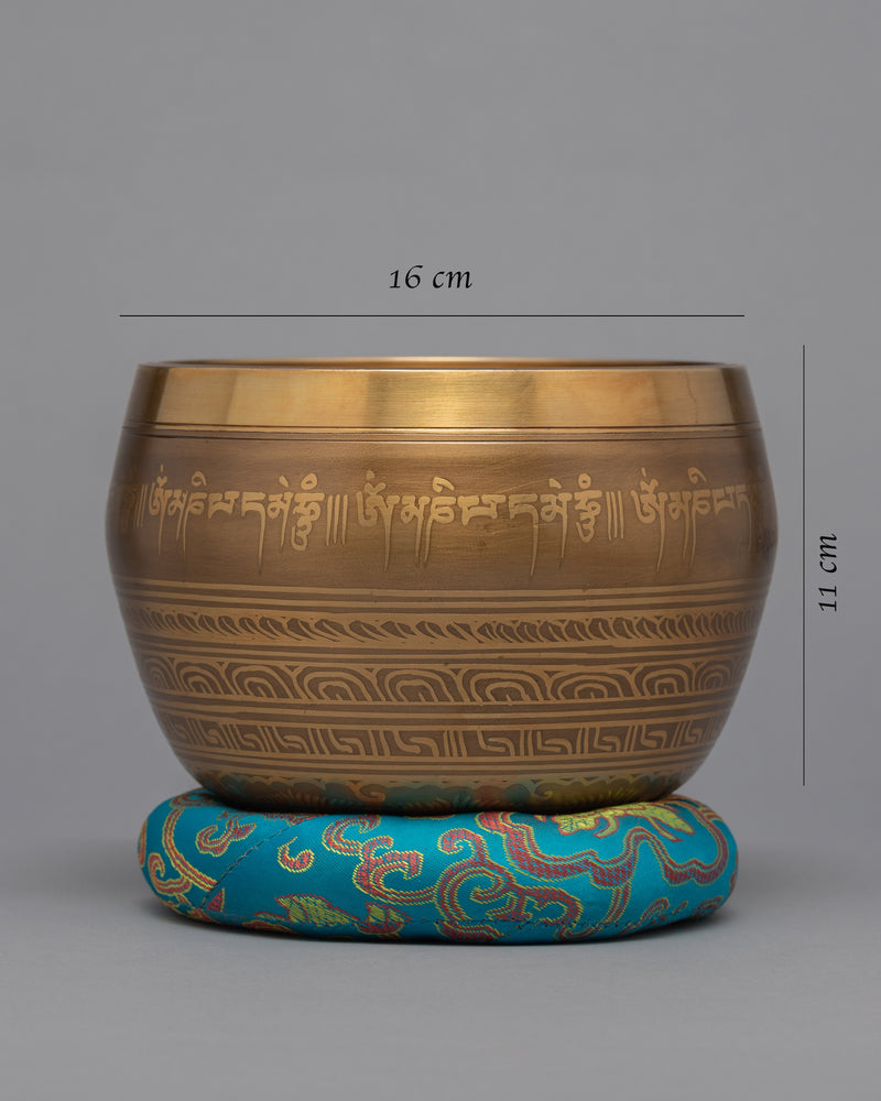 Tibetan Singing Bowl |  Gift For Buddhist