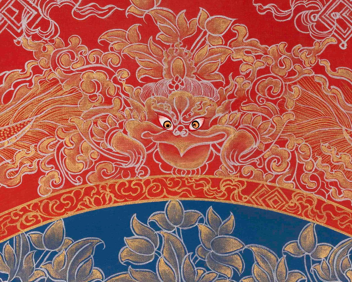 Gautam Buddha Thangka | Traditional Buddhist Painting | Wall Decors
