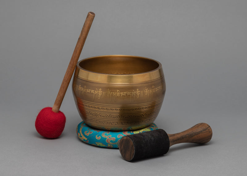 Tibetan Singing Bowl |  Gift For Buddhist