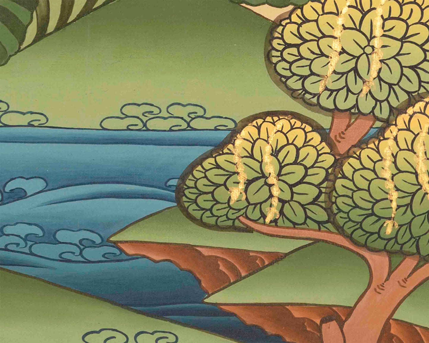Bhaisajyaguru Thangka | Medicine Buddha | Wall Decors