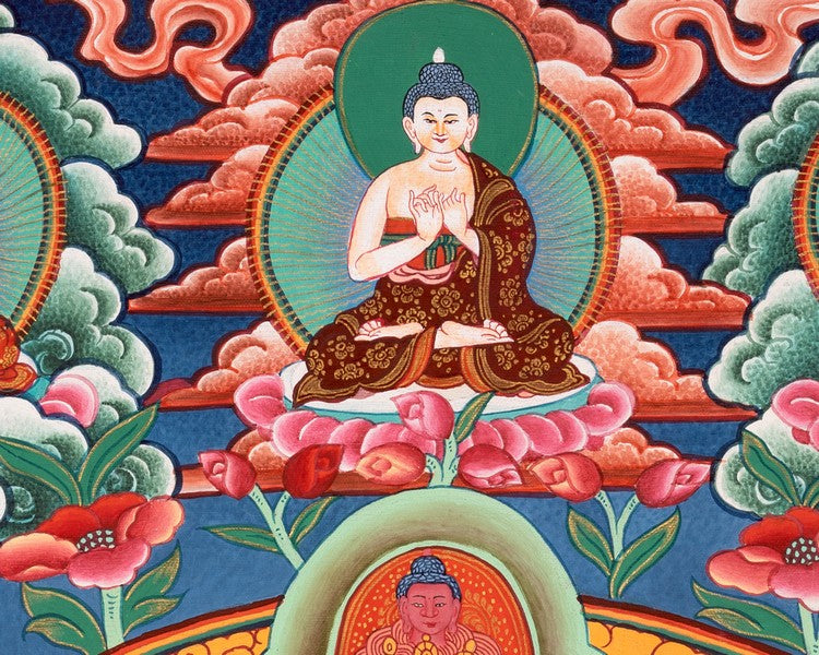 1000 Armed Avalokiteshvara | Chenrezig Thangka Art