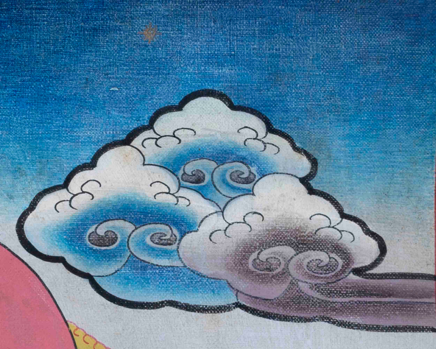 Avalokitesvara Chenresig Thangka | Oil Varnished Painting | Wall Decors