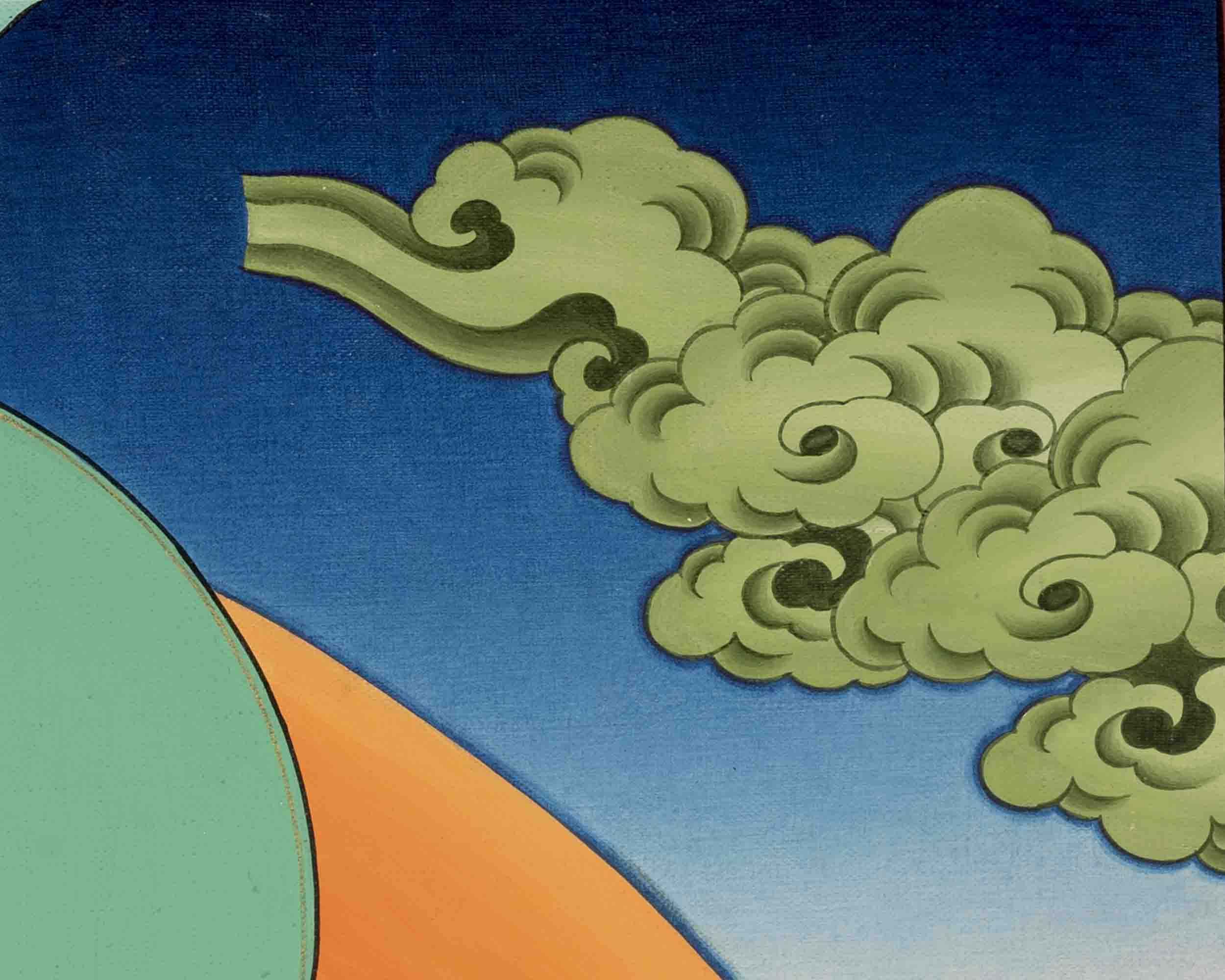 Yab Yum Buddha Thangka | Samantabhadra | Buddhist Artwork