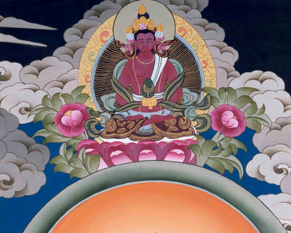 Traditoinal Green Tara Thangka | Tibetan Paint