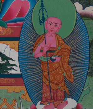 Shakyamuni Buddha Thangka | Wall hanging Decor