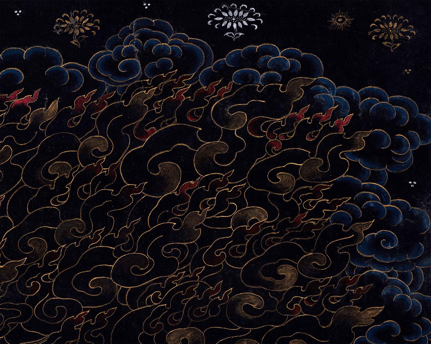 Divine Wrathful Palden Lhamo Thangka Print | Himalayan Artwork | Wall Decorative Art