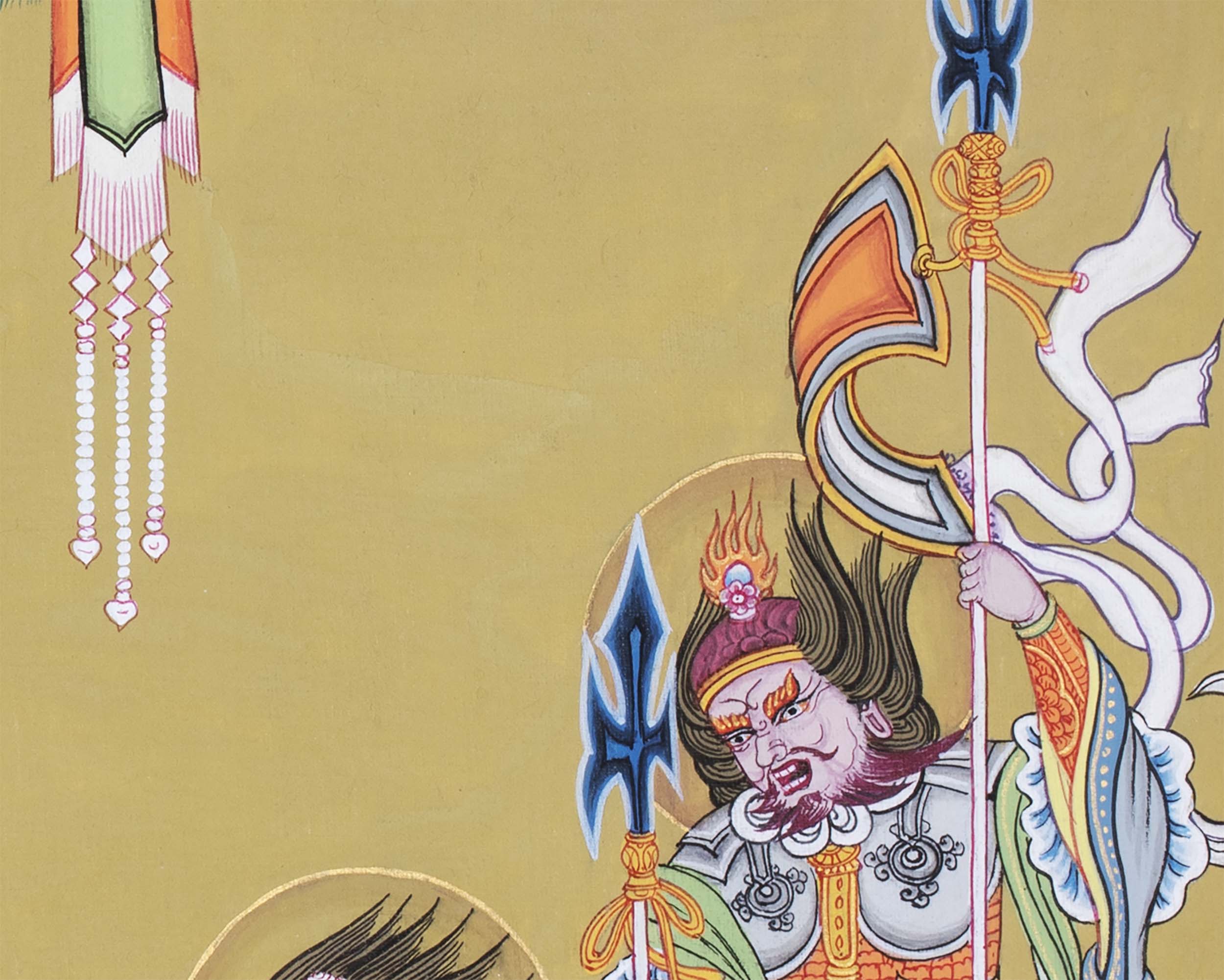 Buddha Thangka Print | Japanese Style Painting | Wall Decors