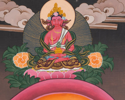 White Tara Thangka | Buddhist Female Deity | Religious Wall Decors