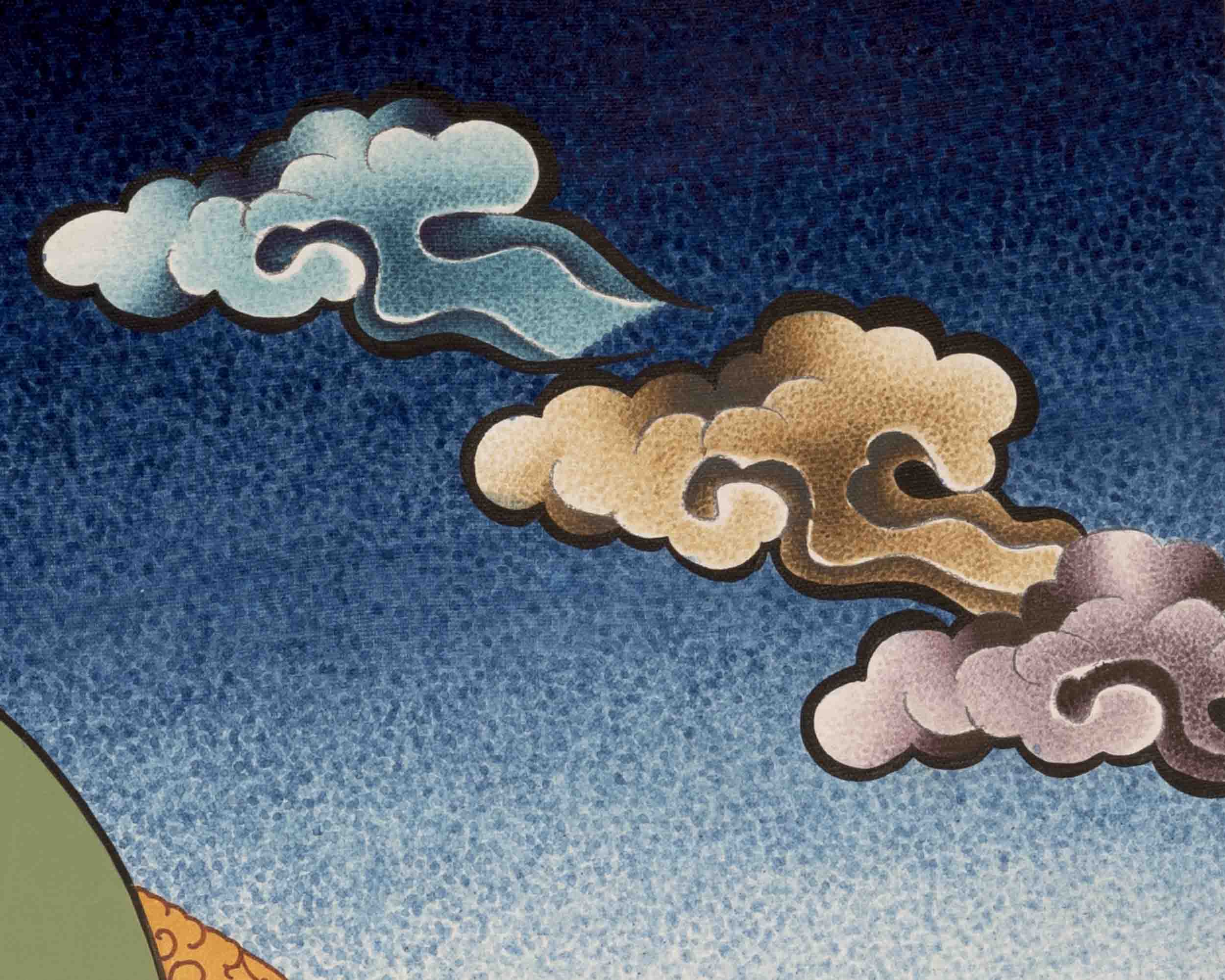 Avalokitesvara Chenresig Thangka | Bodhisattva Of Compassion | Wall Decors