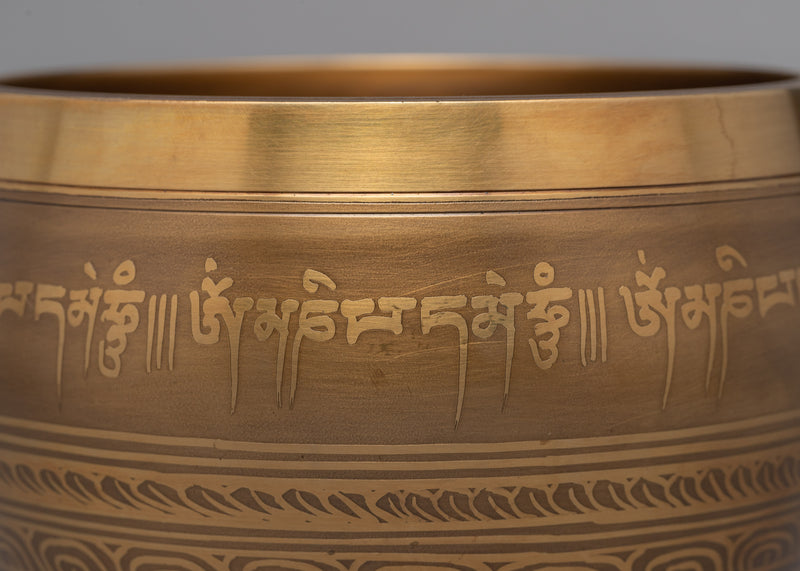 Tibetan Singing Bowl |  Gift For Buddhist