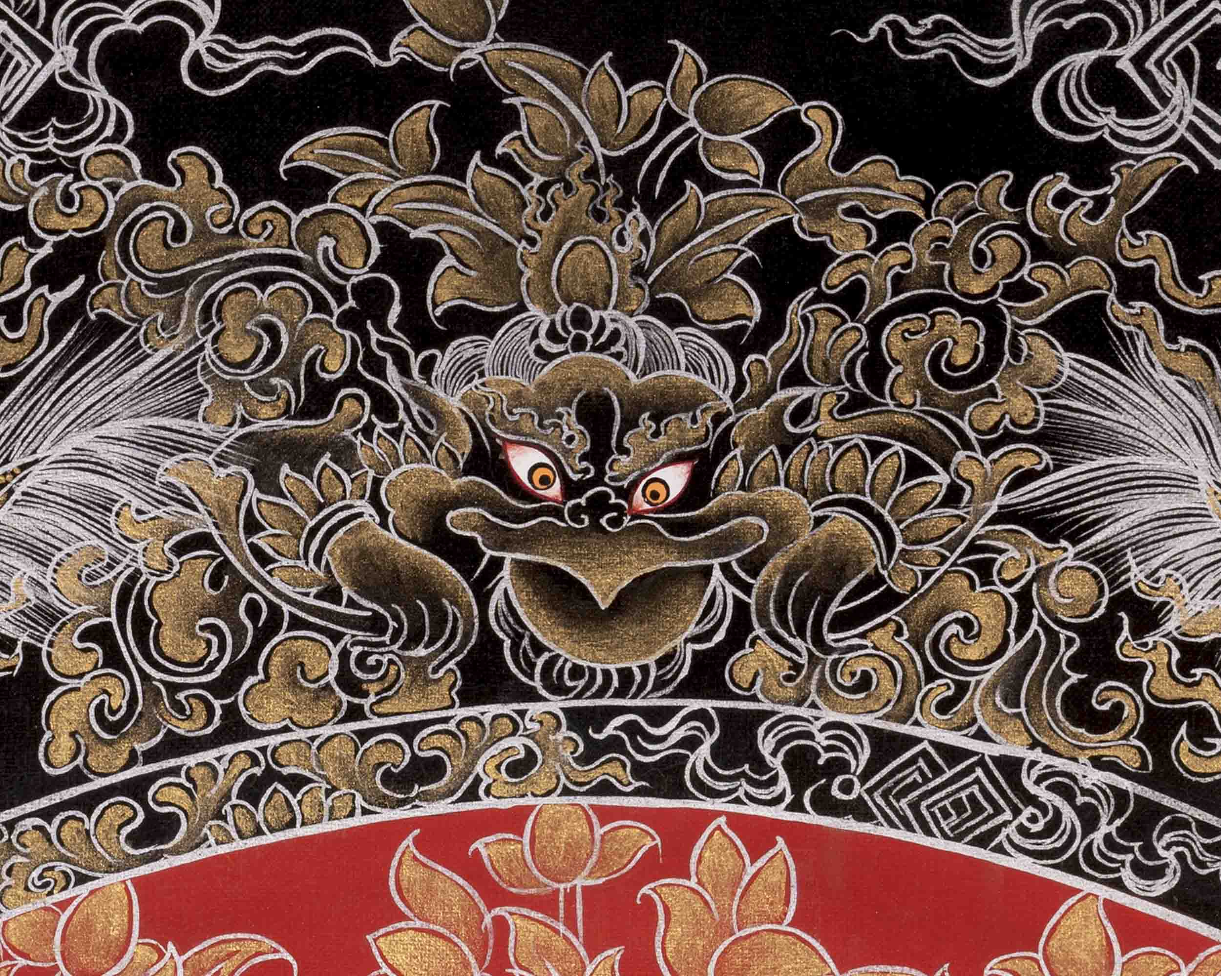 Buddha Thangka | Shakyamuni Buddha | Handpainted Traditional Art