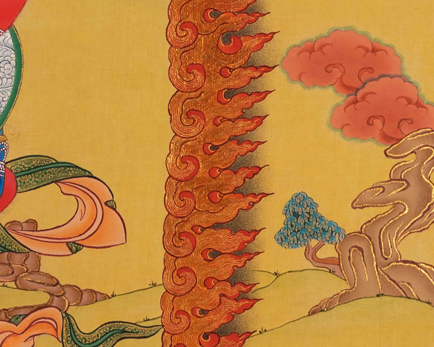 Hand-Painted Chakrasamvara Empowerment Thangka | Tibetan Yidam Thangka