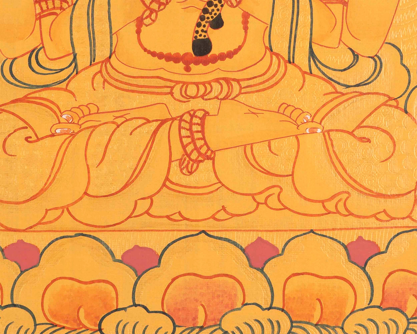 Bodhisattva Avalokiteshvara Chengrezig |  Tibetan Buddhist Thangka