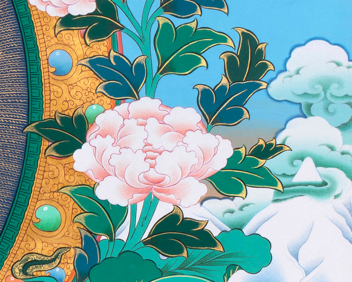Avalokiteshvara Chenresig Print | Tibetan Wall decor