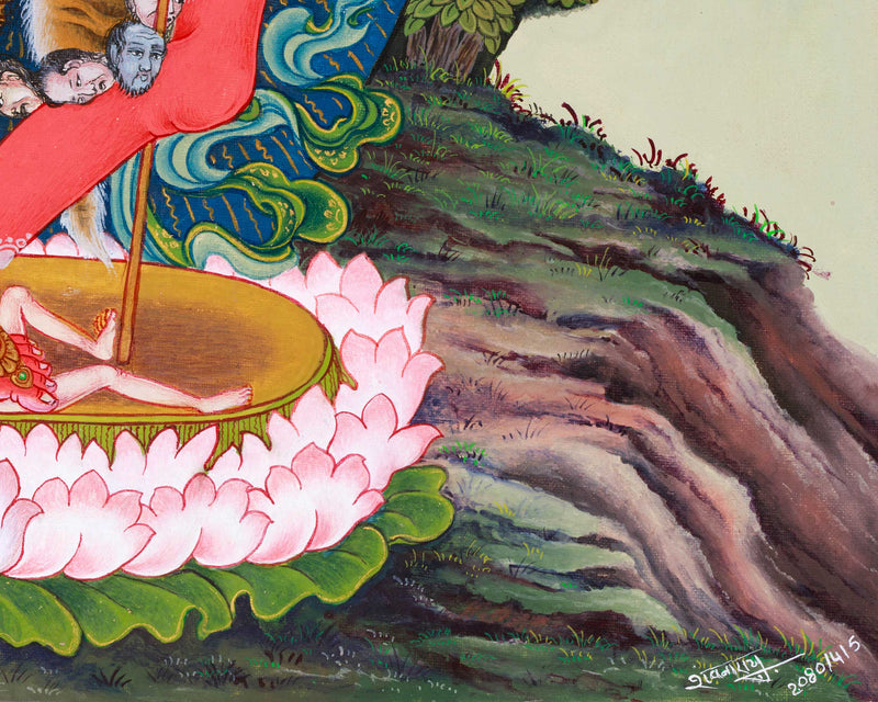 Dakini Dorje Phagmo Thangka Print | High Quality Giclee Canvas Print | Divine Feminine Energy