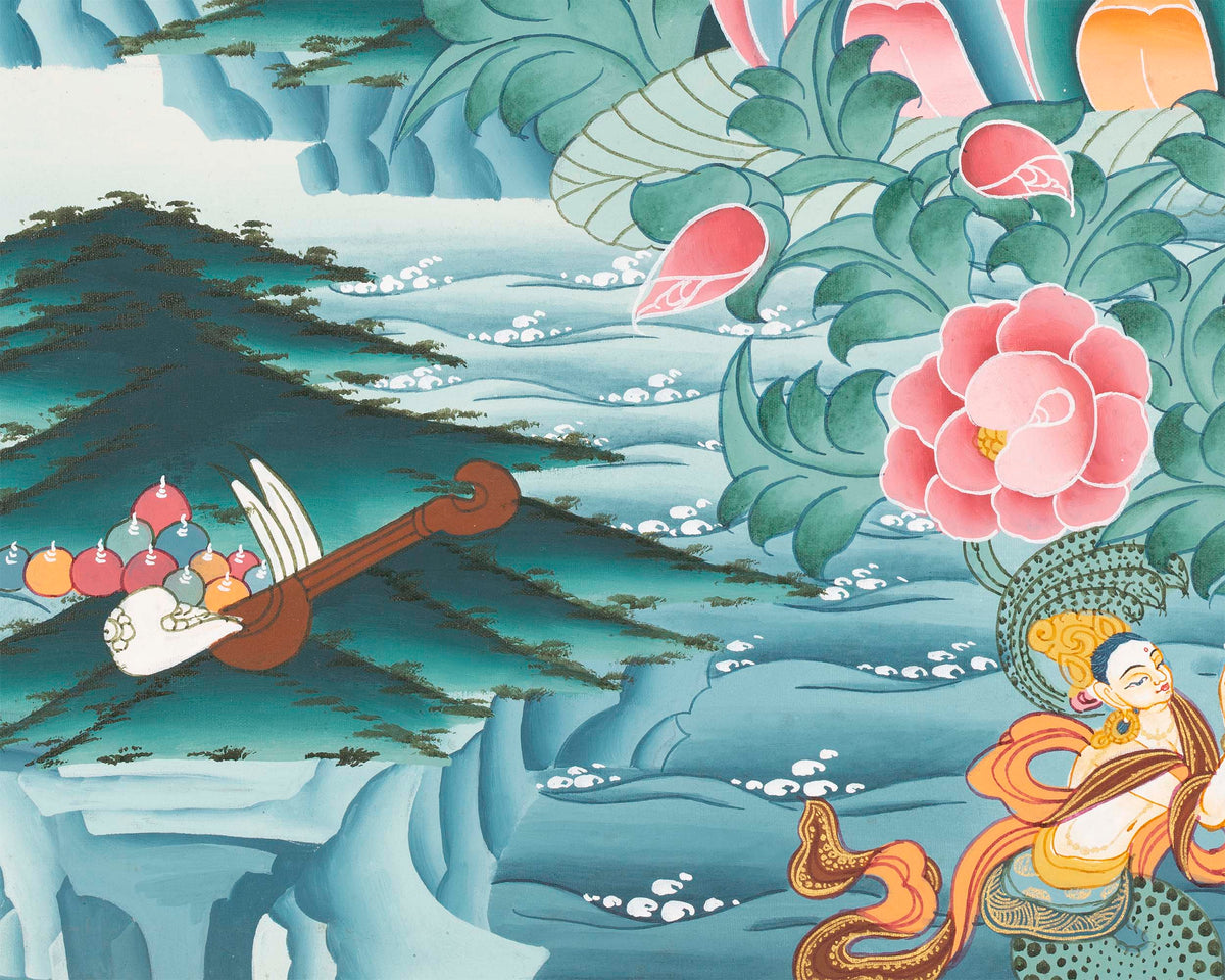 1000 Armed Avalokitsevara | Religious Buddhist Thangka | Wall Decors