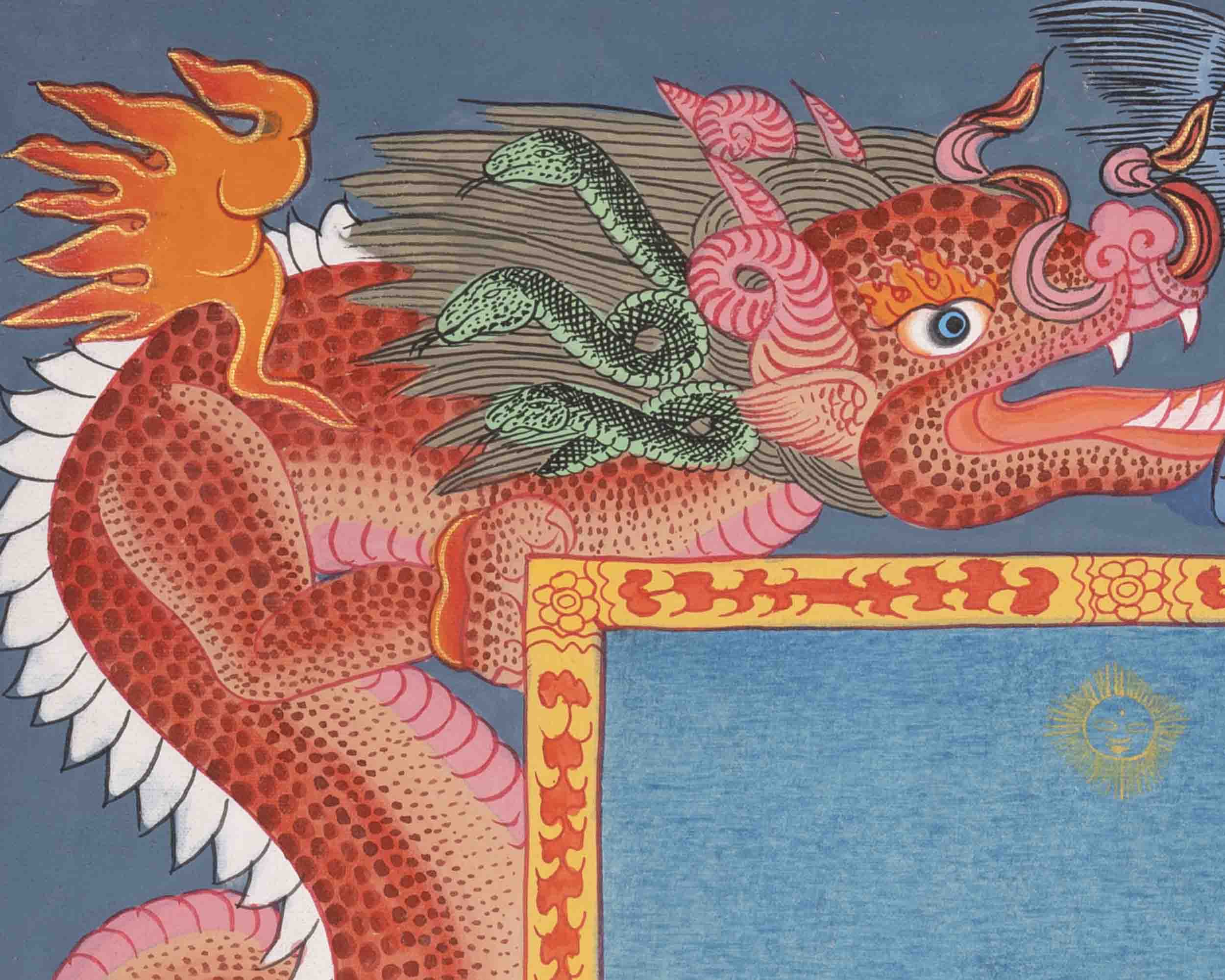 Shakyamuni Buddha Thangka | Traditional Painting | Wall Decors