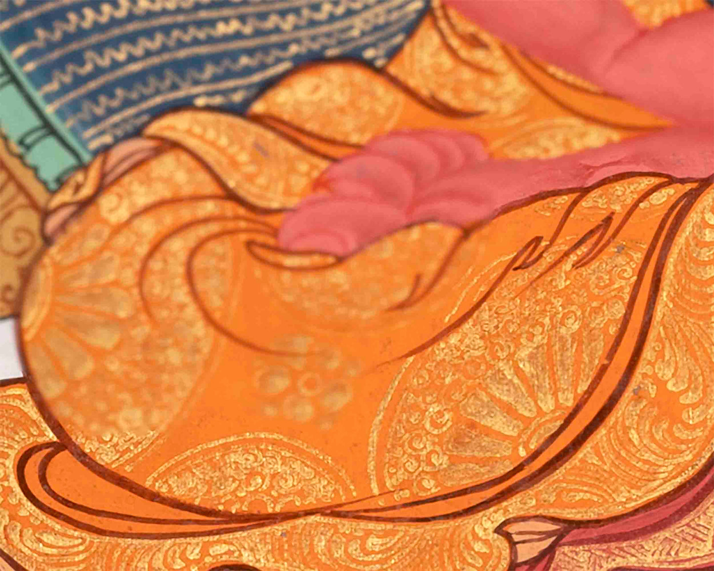 Amitabha Buddha Thangka | Buddhist Traditional Paint | Wall Decors