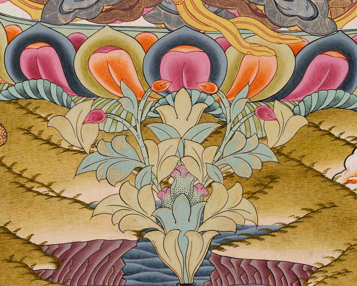 Manjushree Thangka | Wall Decoration Painting