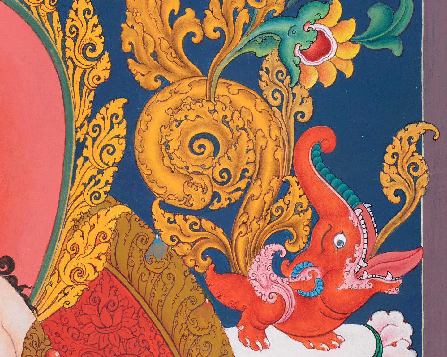 White Tara Thangka Print | Goddess of Compassion