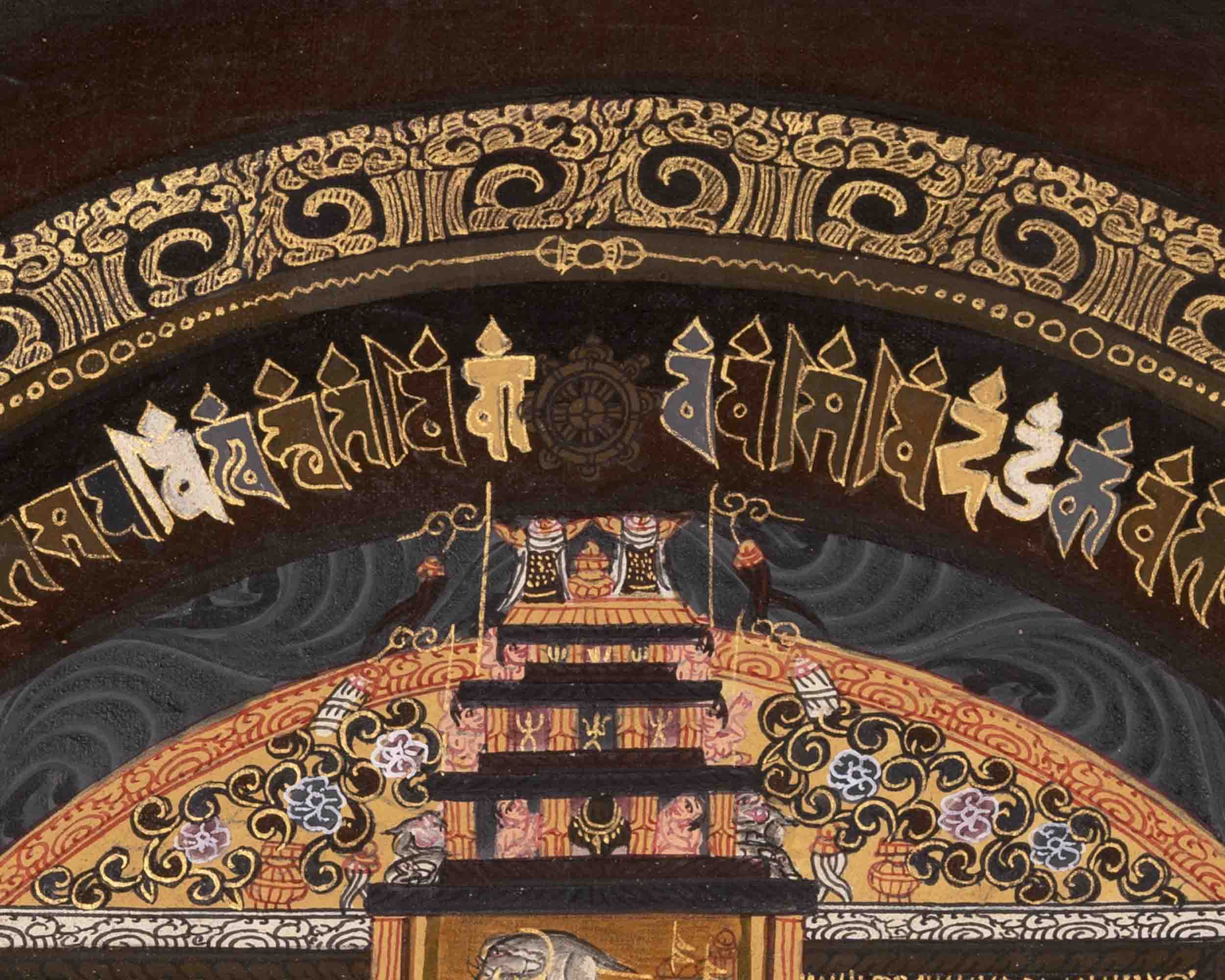 Wheel Of Time | Mandala Thangka | Religious Wall Decors