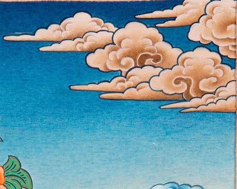 Tibetan Shakyamuni Thangka |  Buddha Thangka