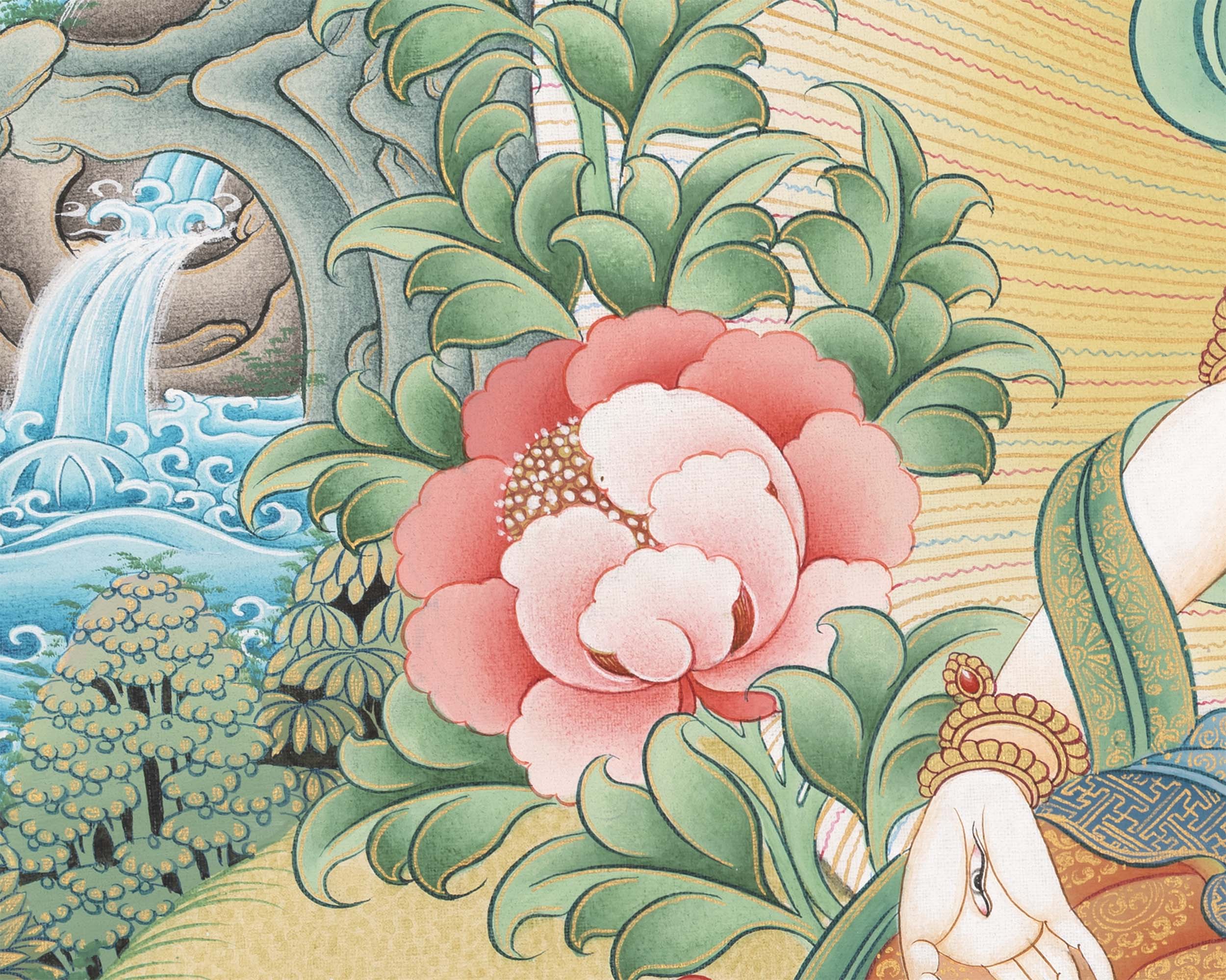 Diety White Tara Print | Religious Gift Ideas
