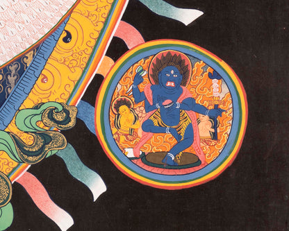 Avalokiteshvara Thangka | Buddhist Painting