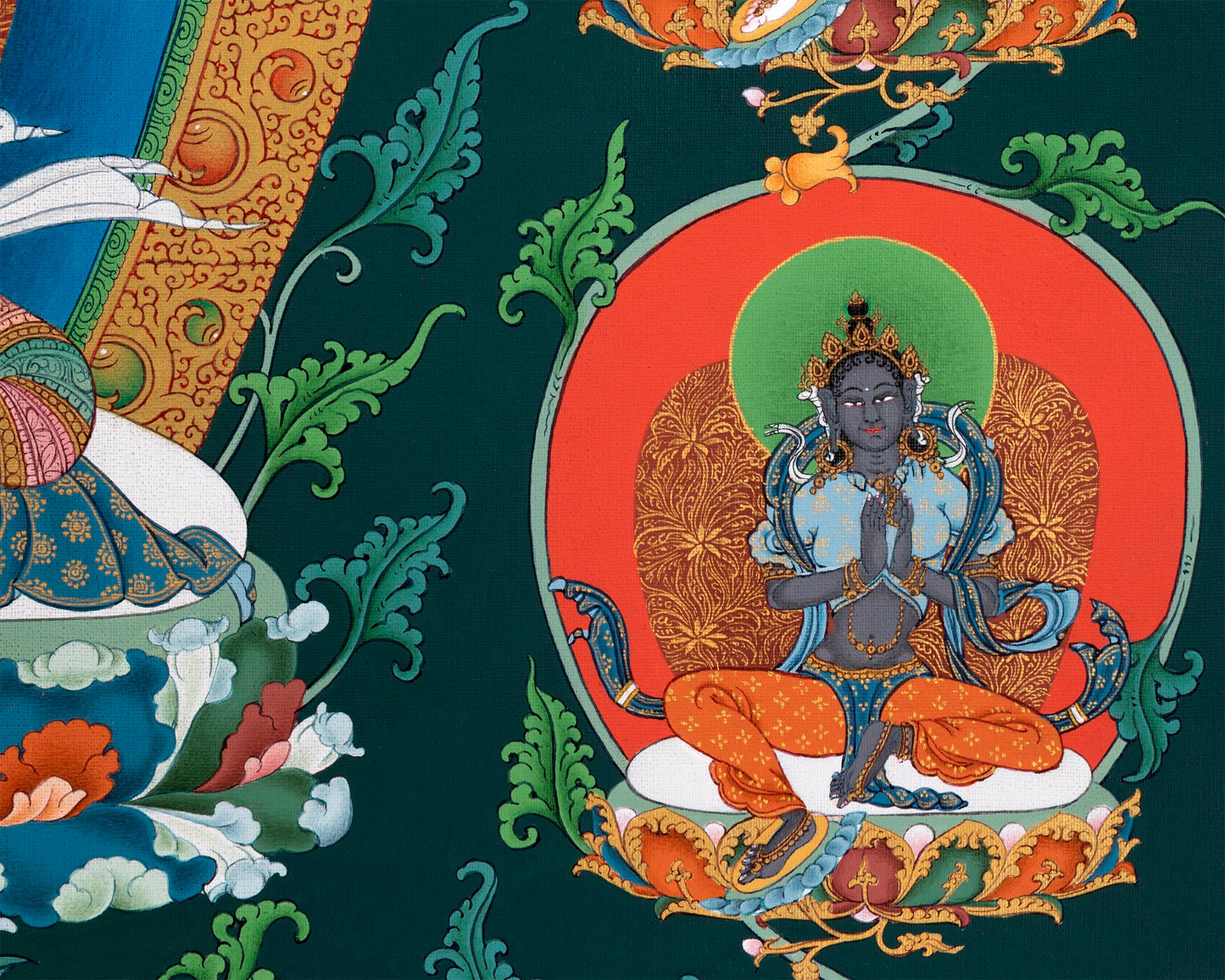 21 Tara Thangka | The Mother Bodhisattva Drolma | High Quality Thangka Print