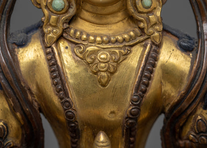 Amitayus Buddha Figurines | Statue Indoor Decorations | Classic Home Decor