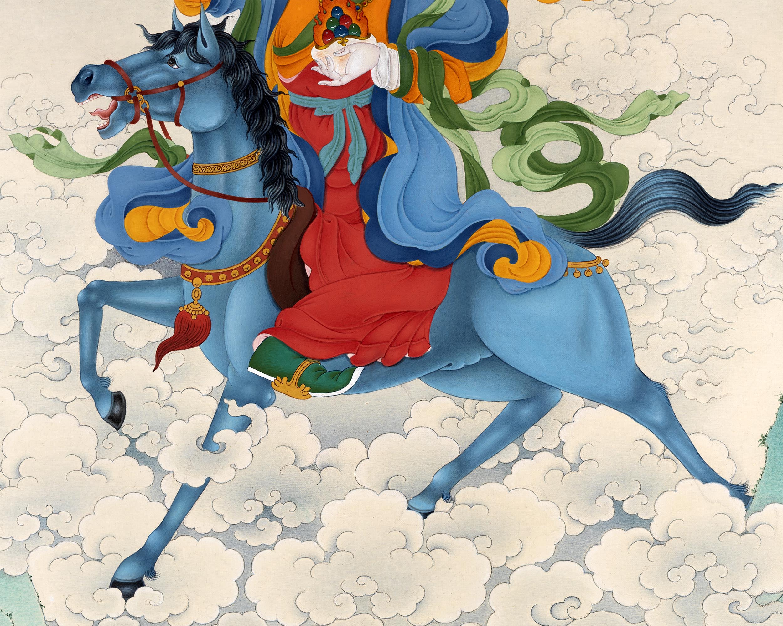 Achi Chokyi Drolma | Dakini Thangka | Tibetan Thangka Prints