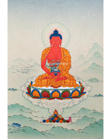 Thangka of Buddha Amitabha