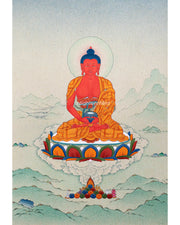 Thangka of Buddha Amitabha