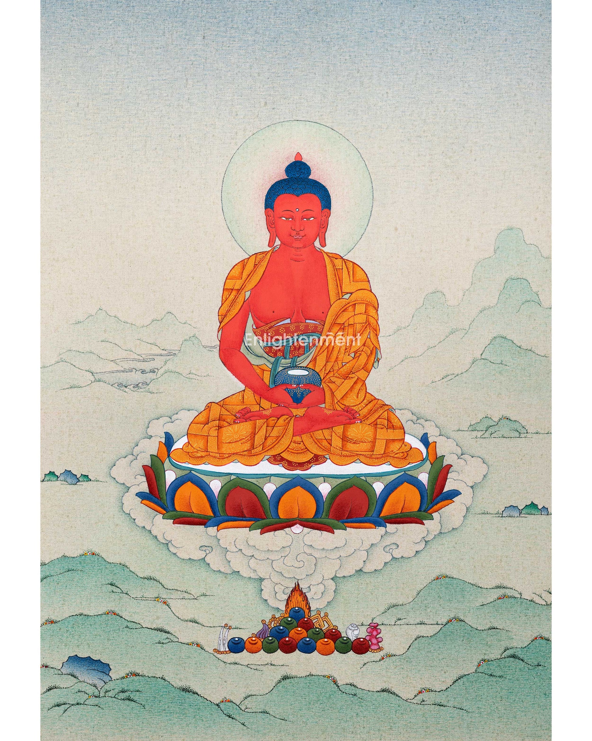 Thangka of Buddha Amitabha