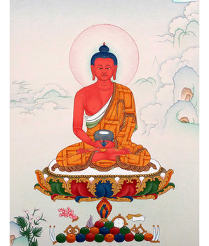 Amitabha Buddha Thangka | Tibetan Buddhist Art