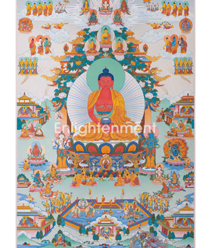 Amitabha Singham Thangka
