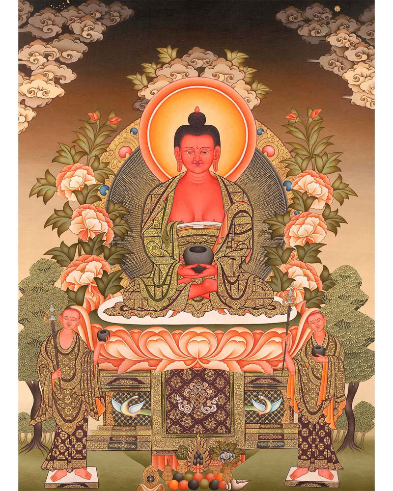 Amitabha Buddha Buddhist Thangka