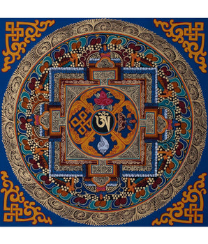 Aum Mandala Thangka