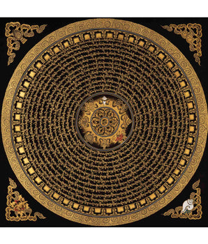 Auspicious Mantra Mandala