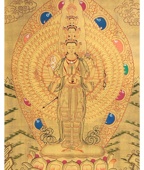 Avalokiteshavara Thangka Painting 