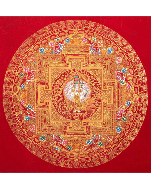 Avalokiteshvara Mandala Painting