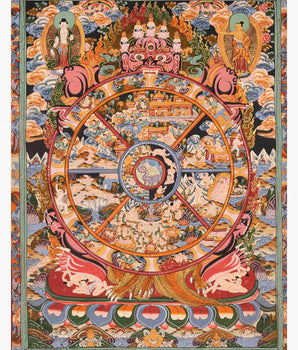 Bhavachakra Thangka