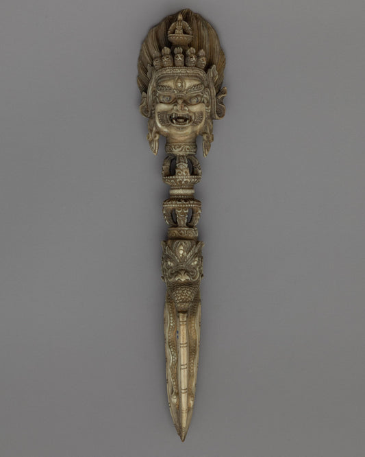 Buddhist Big Bone Phurba 