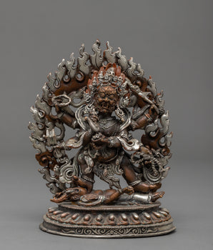 Black 6armed mahakala